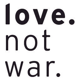 Love. Not War logo