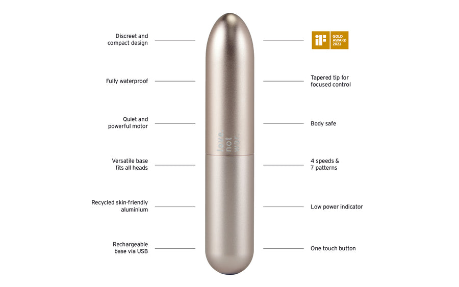 Maya - Quiet Bullet Vibrator for Targeted Stimulation