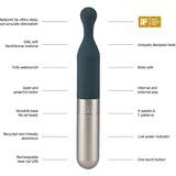 Meile - Quiet Couples Vibrator for Targeted Clitoral Stimulation - Love Not War