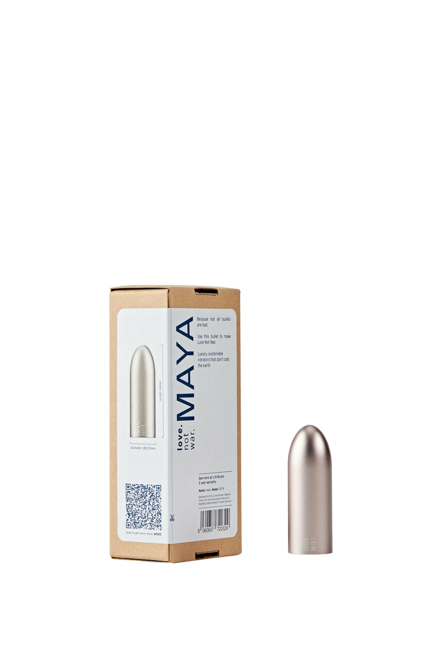Award Winning Bundle - Maya Bullet Vibrator & Koi Wand head for Stimulated Temperature Play